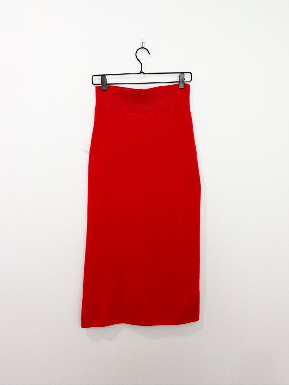 House of Harlow 1960 100% Cashmere Skirt Red NwT Size Medium - Picture 5 of 5